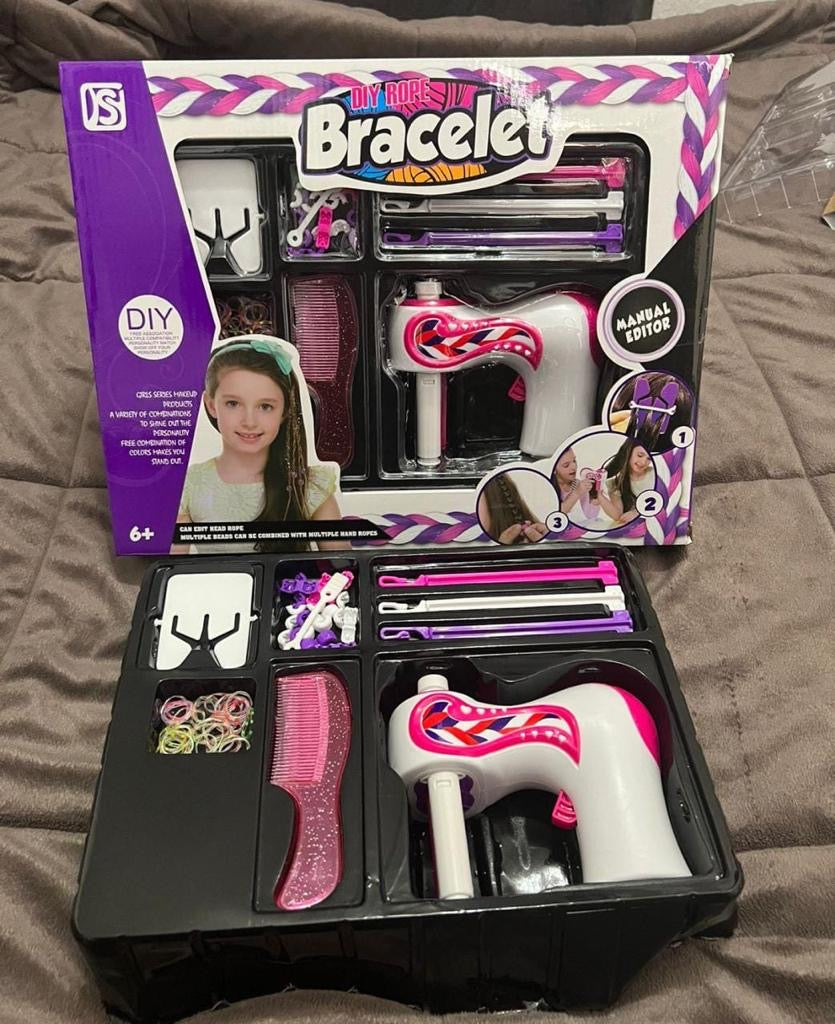 Maquina de trenzar cabello para niñas