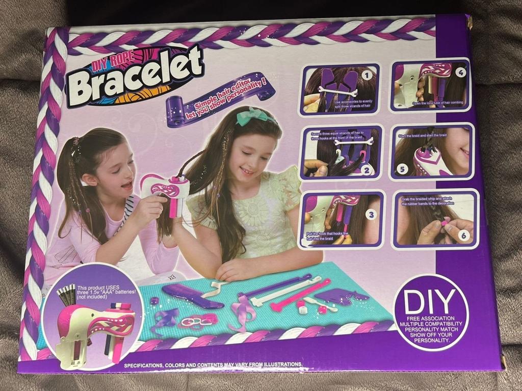 Maquina de trenzar cabello para niñas