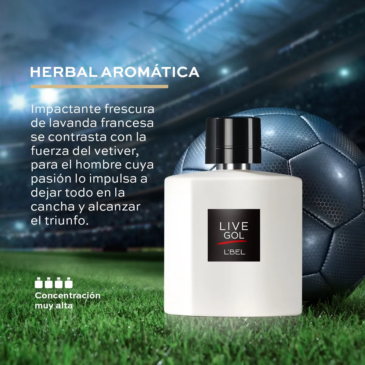 Live Gol Perfume para Hombre 100ml