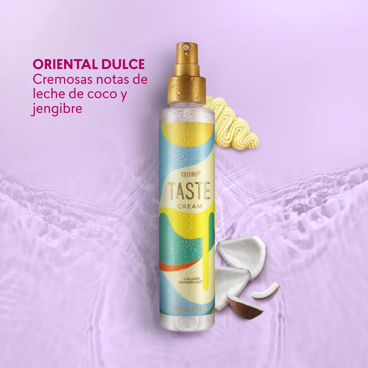 Agua de Colonia Taste Cream 200 ml