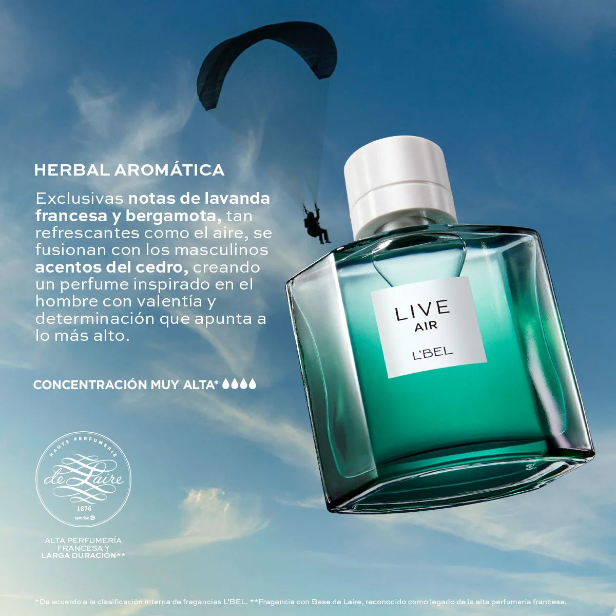 Live Air Parfum Para Hombre 100 ml.