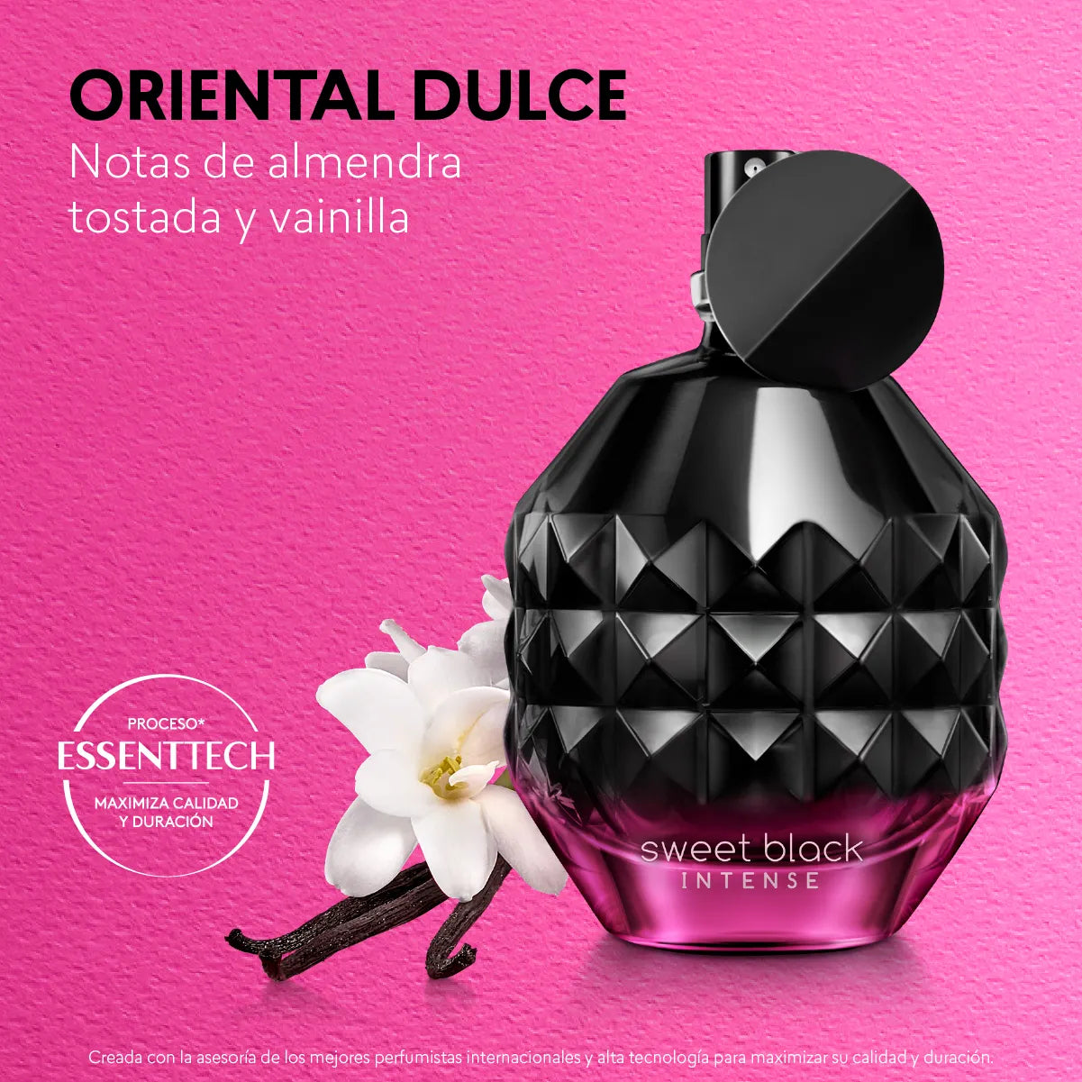 Perfume De Mujer Sweet Black Intense, 50 ml