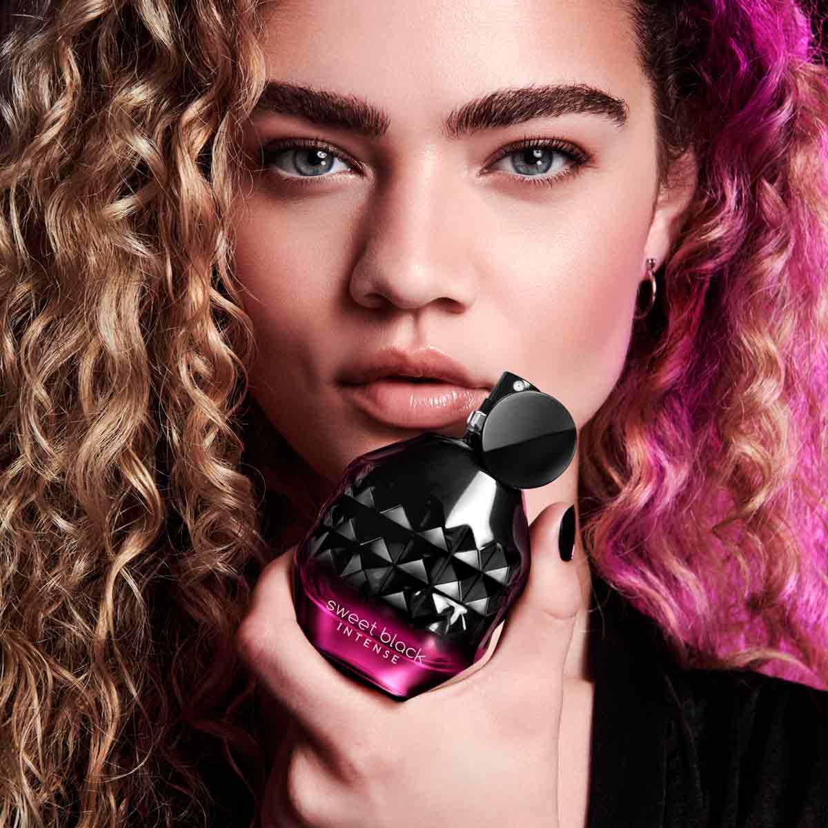 Perfume De Mujer Sweet Black Intense, 50 ml
