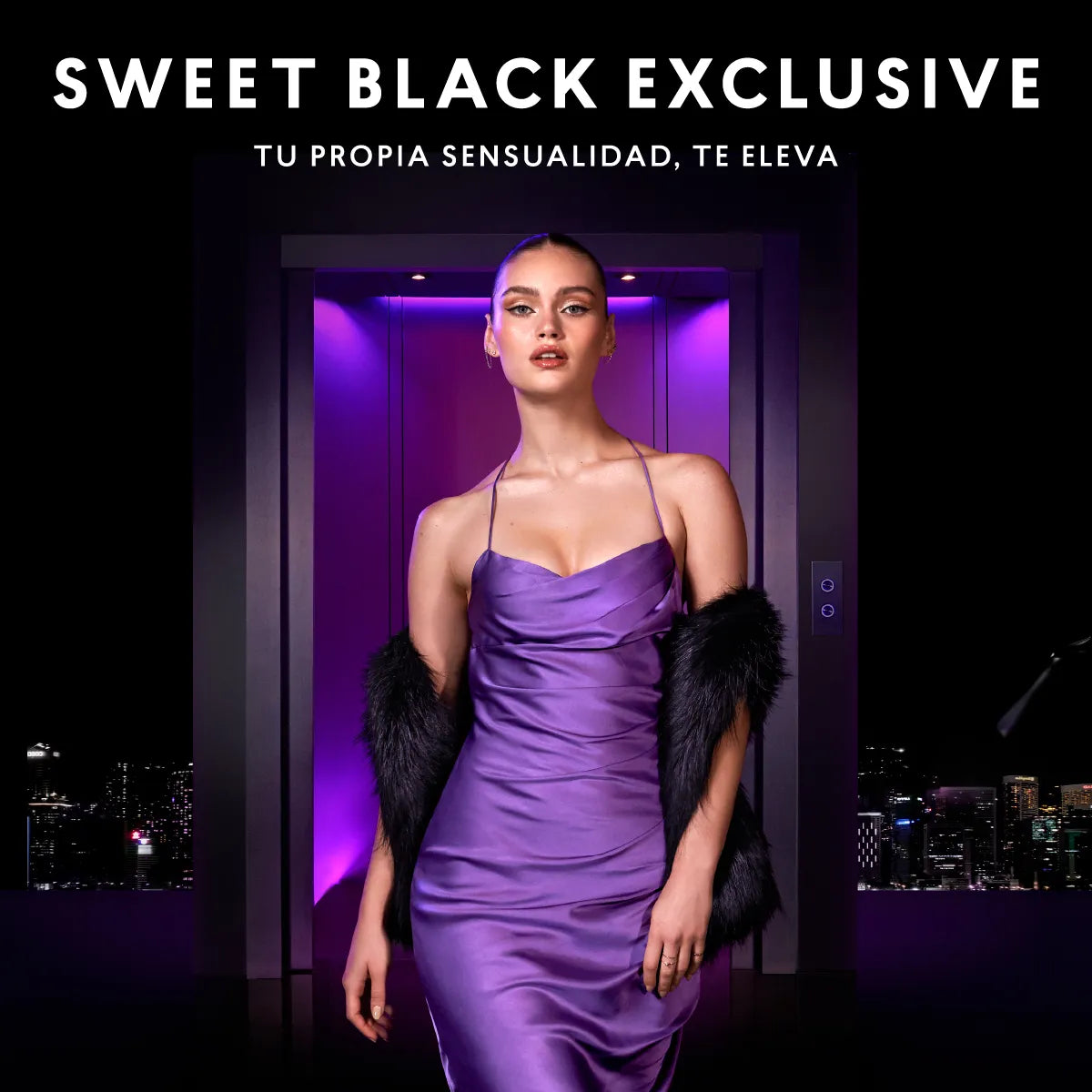 Perfume de mujer Sweet Black Exclusive, 50 ml