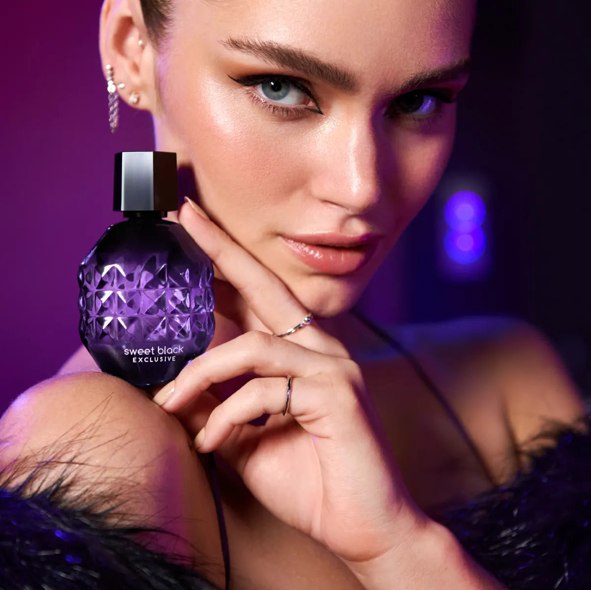 Perfume de mujer Sweet Black Exclusive, 50 ml