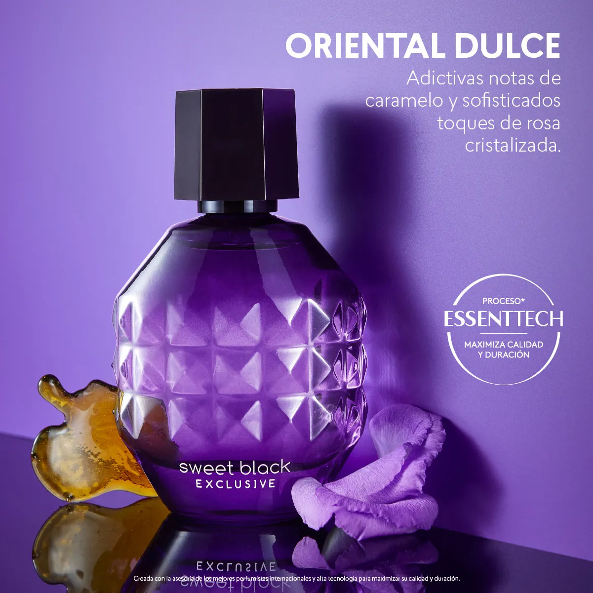 Perfume de mujer Sweet Black Exclusive, 50 ml
