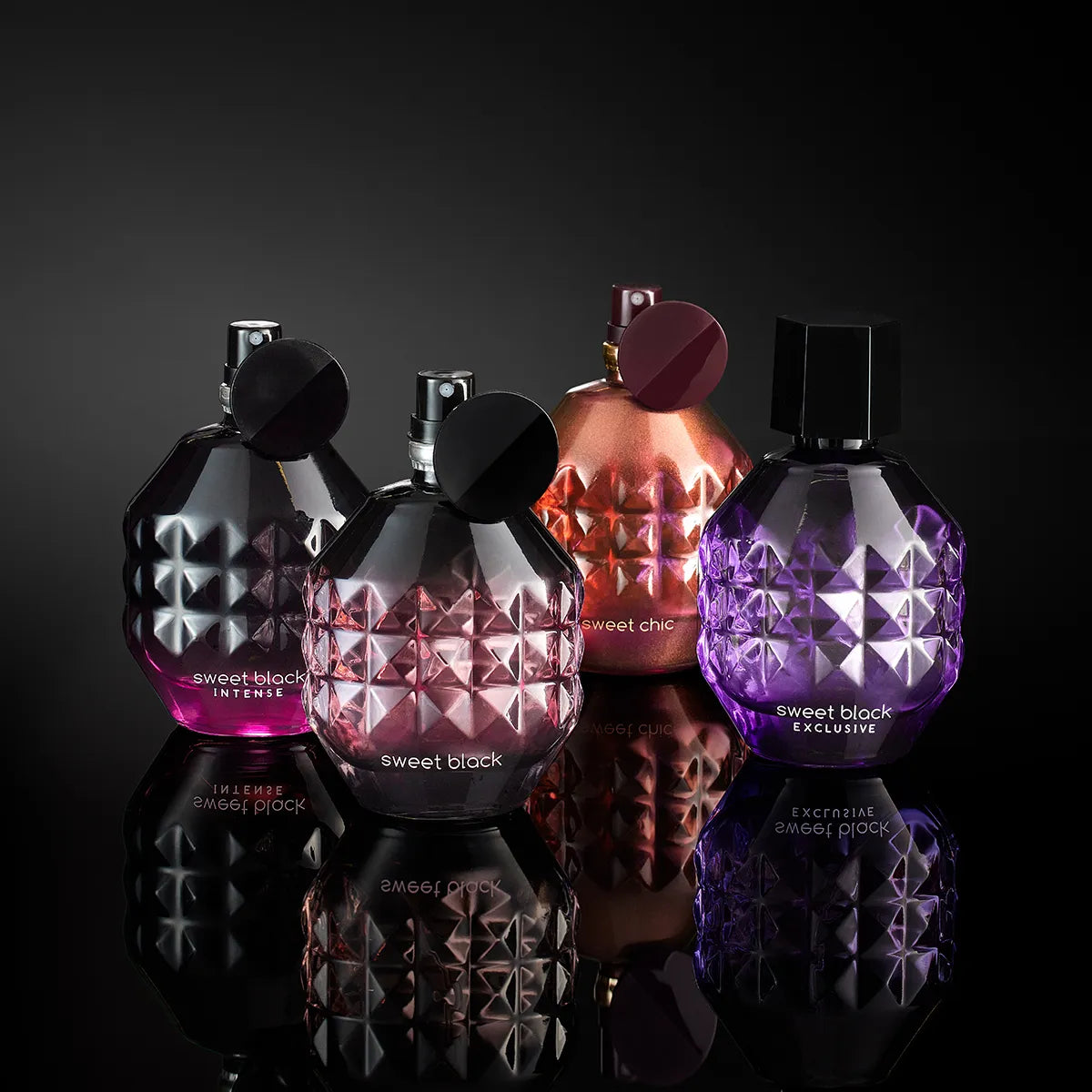 Perfume de mujer Sweet Black Exclusive, 50 ml