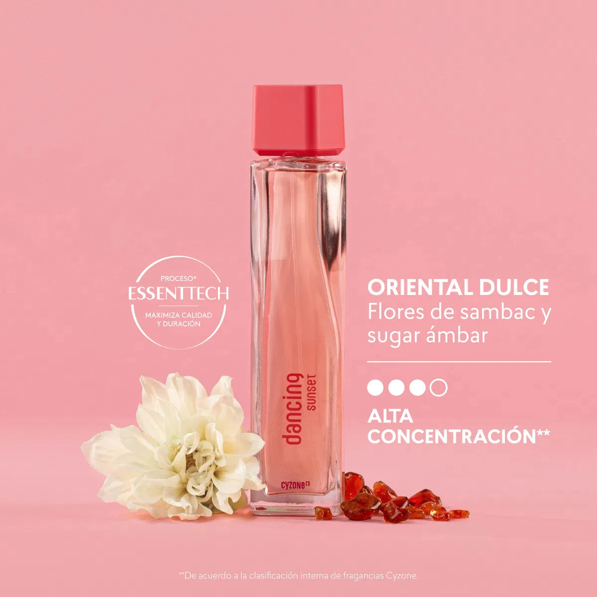 Perfume de Mujer Dancing Sunset, 90 ml