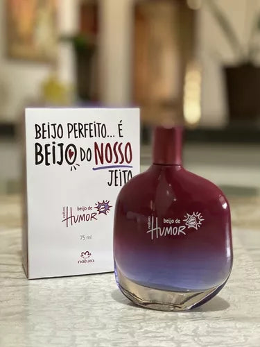 Humor beijo eau de toilette masculino 75 ml
