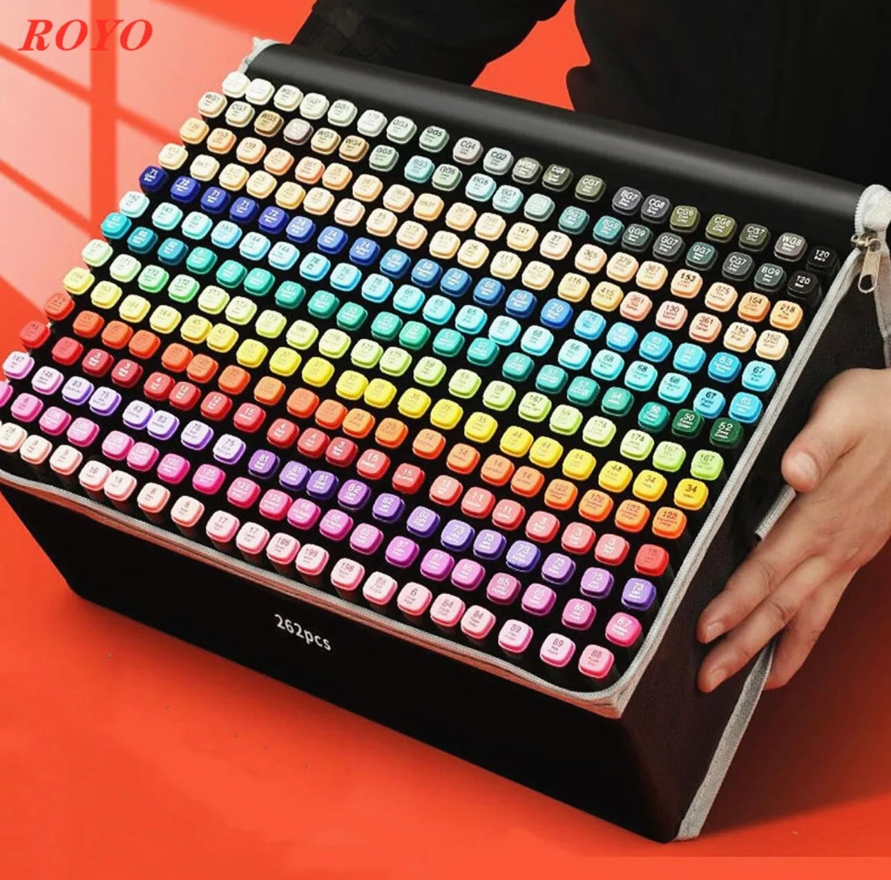 ROTULADORES DOBLE PUNTA DE 262 COLORES
