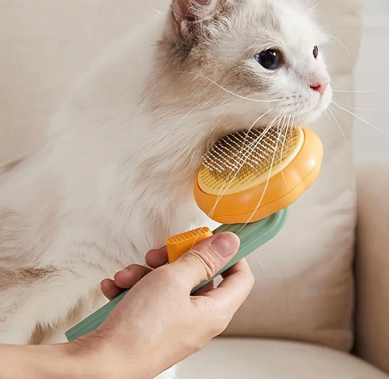 Peine quita pelos para mascotas