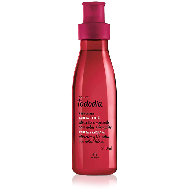 Body Splash Tododia cereza y avellana 200 ml