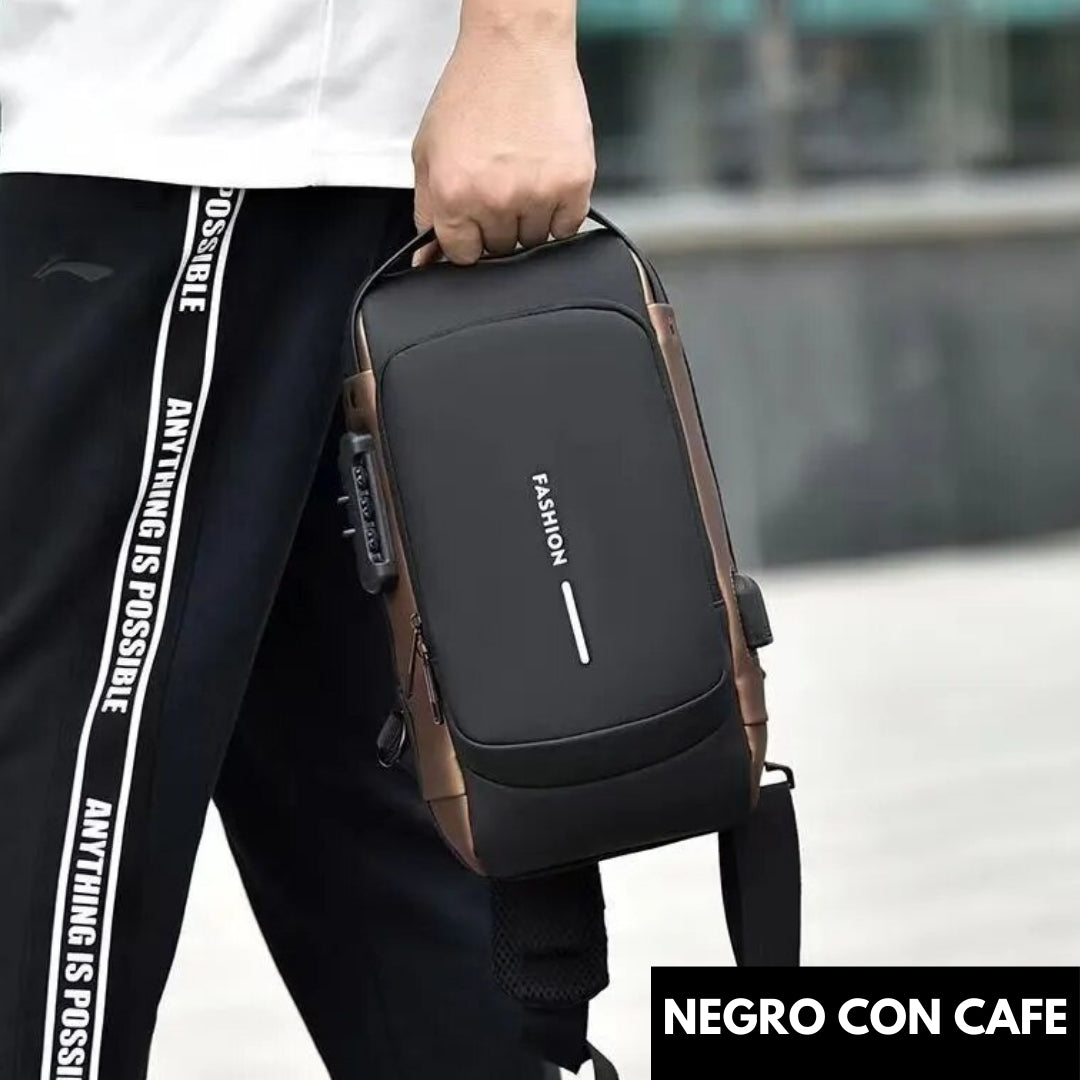 Bandolera Impermeable Antirobo con puerto USB
