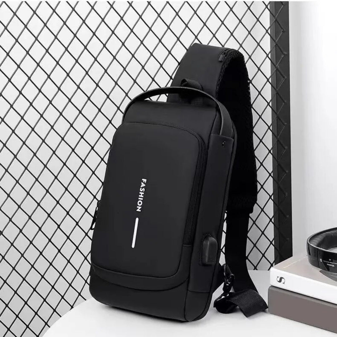 Bandolera Impermeable Antirobo con puerto USB