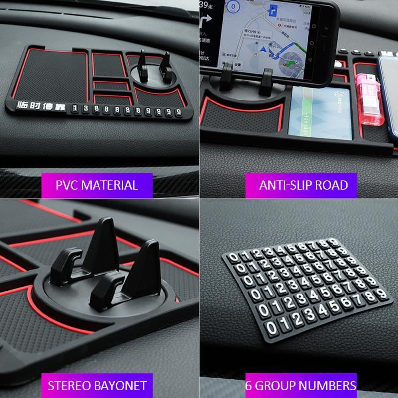 Soporte de celular para autos (Antideslizante)