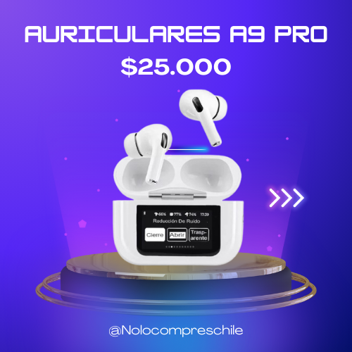 Auriculares Inalámbricos A9 PRO